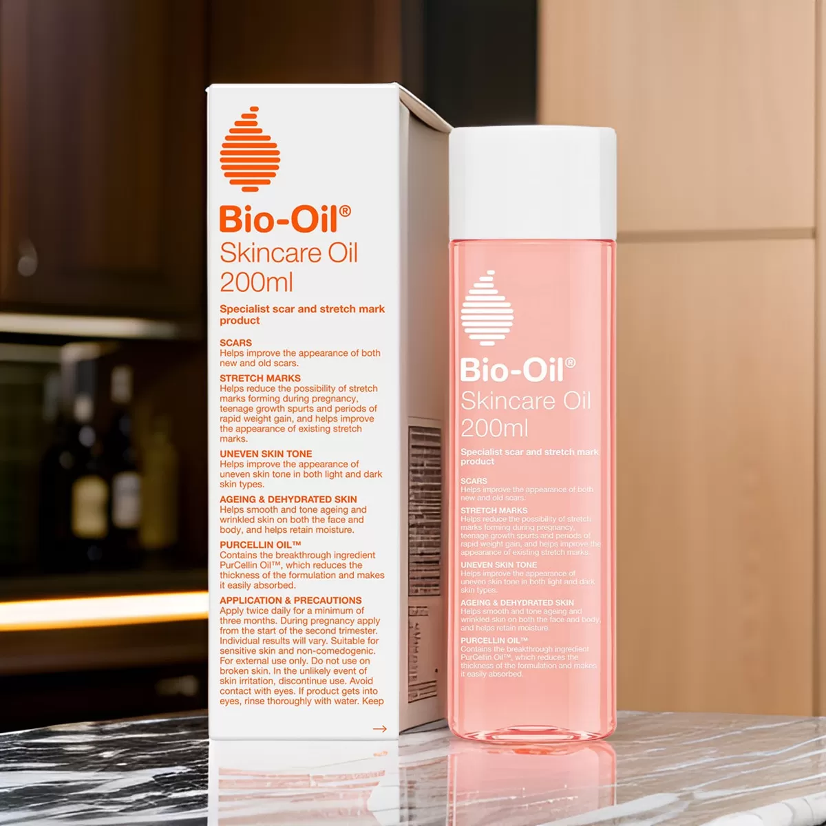 درباره روغن بایو اویل  Skincare Oil – 200ml اورجینال + (تخفیف)